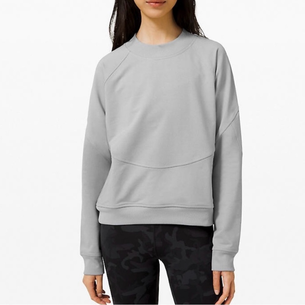 Lululemon City Sweat Crew Heathered Stargaze